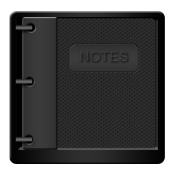 Black-Notepad Logo 