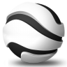 Black-Webbrowser Logo 