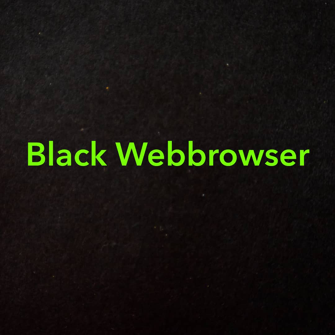 Black-Webbrowser Logo v1.0